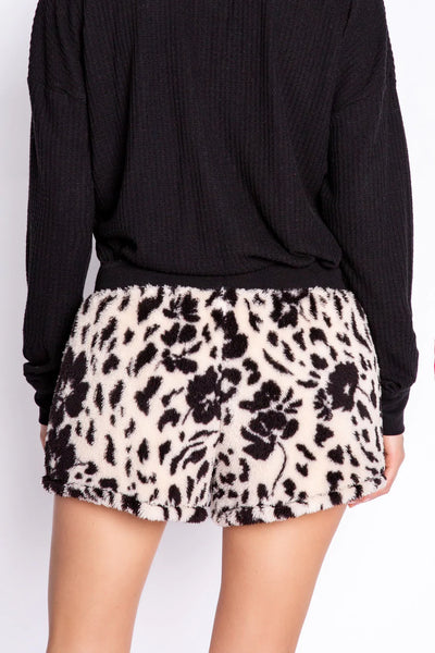 Women's PJ Salvage | Plush Thermal Pajama Shorts | Champagne