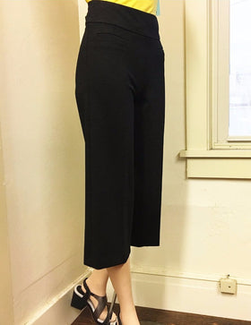 Women's Raffinalla | 22" Gaucho Pant | Charcoal | P571-80 - FL Crooks