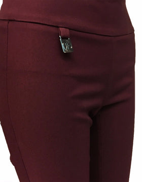 Women's Raffinalla | 31" Pull-on Pant | Burgundy | P415-70 - FL Crooks