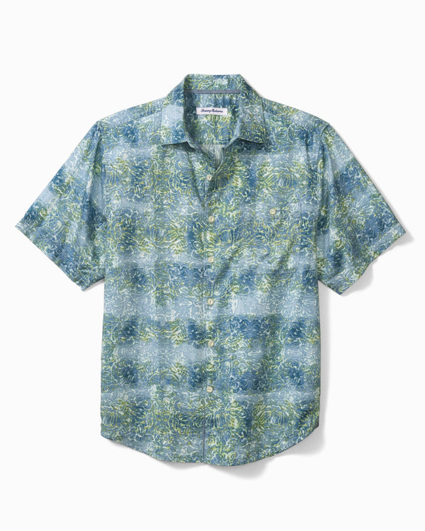 Men's Tommy Bahama | Tortola Undersea Batik Camp Shirt | Bengal Blue