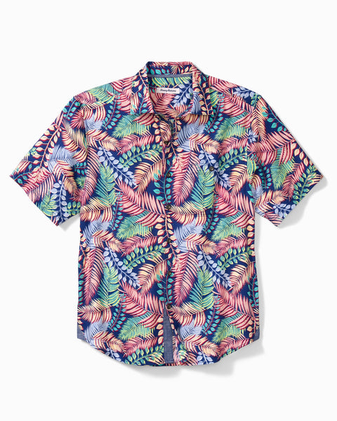 Men's Tommy Bahama | Tortola Fuego Camp Shirt | Dark Blue Muse