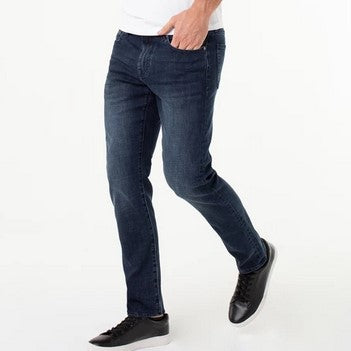 Men's Liverpool | Kingston Modern Slim Straight With Coolmax | Palo Alto Dark - FL Crooks