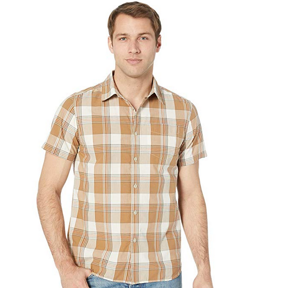 Men s The North Face Hammetts Shirt Vintage White Mylo Plaid