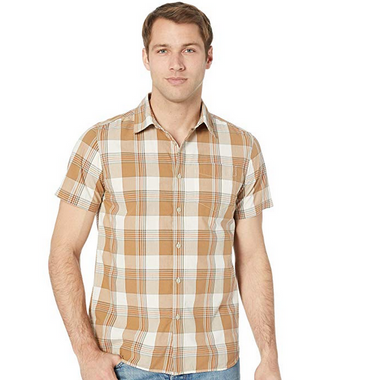 Men's The North Face | Short Sleeve Hammetts Shirt | Vintage White Mylo Plaid