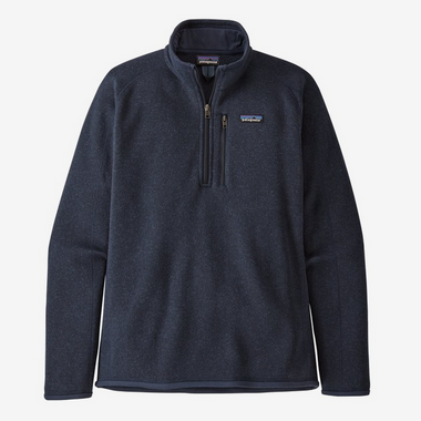Men's Patagonia | Better Sweater Quarter Zip Fleece | New Navy