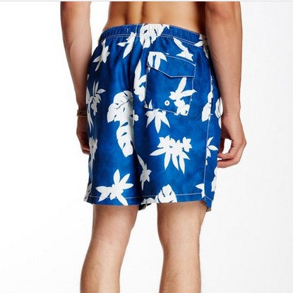 Men's Tommy Bahama | Naples Sun Shadow Swim Trunk | Bright Cobalt