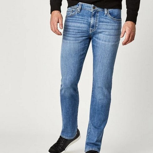 Men's Mavi | Zach Straight Leg | Lt Portland