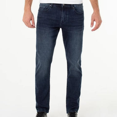 Men's Liverpool | Kingston Modern Slim Straight With Coolmax | Palo Alto Dark - FL Crooks