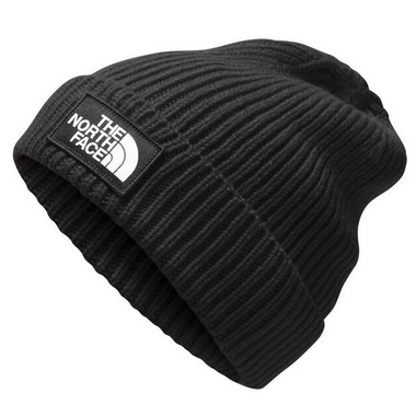 Men's The North Face | Logo Box Cuffed Beanie | TNF Black