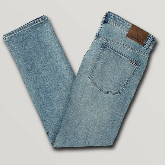 34 Volcom | Solver Modern Fit jeans | Mid Blue - F.L. CROOKS.COM