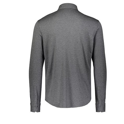 Men's Raffi | Aqua Cotton Buttondown | Charcoal RW12450