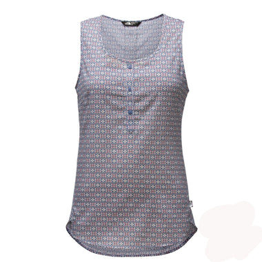 Women's The North Face | Touring Tank | Costal Fjord Blue Floral Print - FL Crooks