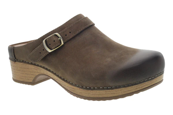 Women's DANSKO | Berry Milled Burnished Slip On Shoe | Mushroom