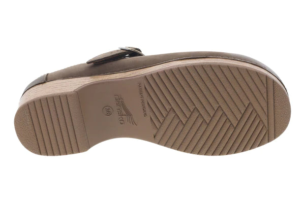 Women's DANSKO | Berry Milled Burnished Slip On Shoe | Mushroom