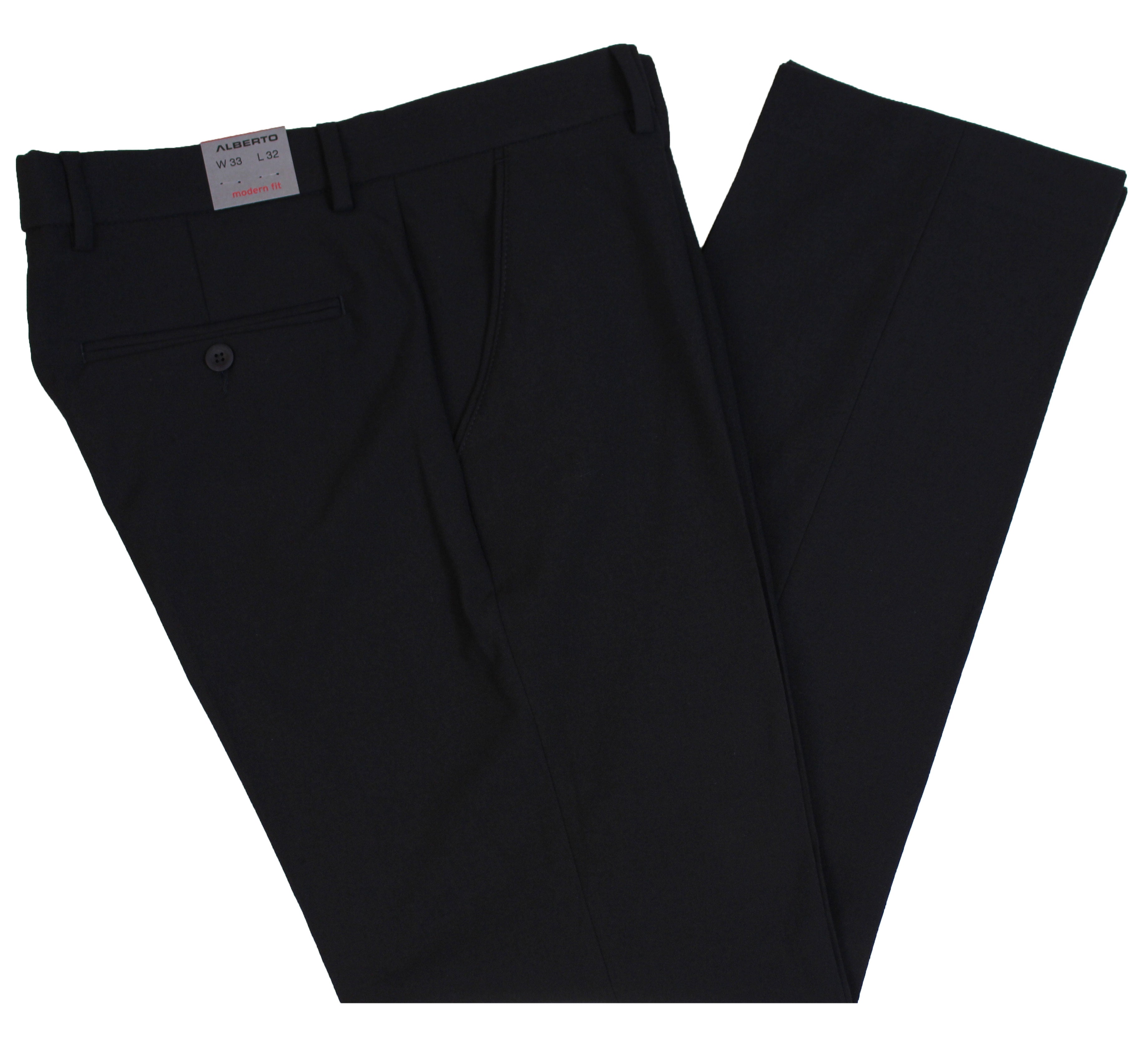 Men's Alberto Ceramica Pants, Black, 34" Men's Alberto Ceramica Pants, Black, 34"