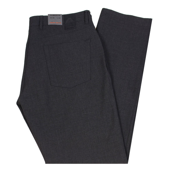 Men's Alberto Ceramica | Pipe | Regular Slim Fit | Charcoal | 995 - FL Crooks