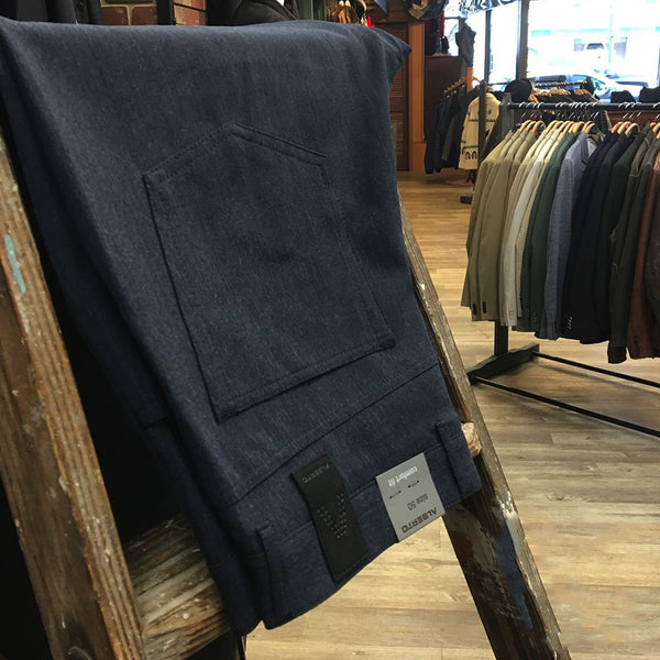 Men's Alberto Ceramica | Amazing Tom | Comfort Fit | Heathered Blue | 895 - FL Crooks