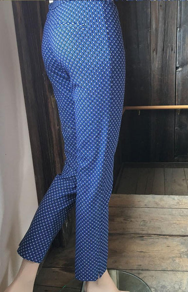 Women's Margaret M | Marlie 31"| Blue Pattern - FL Crooks