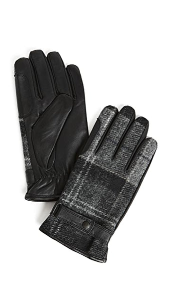 Men's Barbour | Leather Thinsulate Glove | Black/Grey