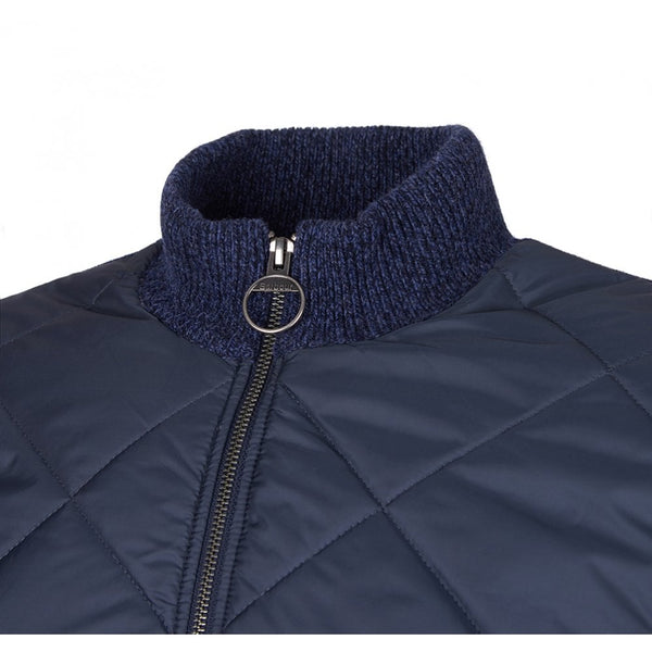 Men's Barbour | Magnus Zip Through Sweater | Navy