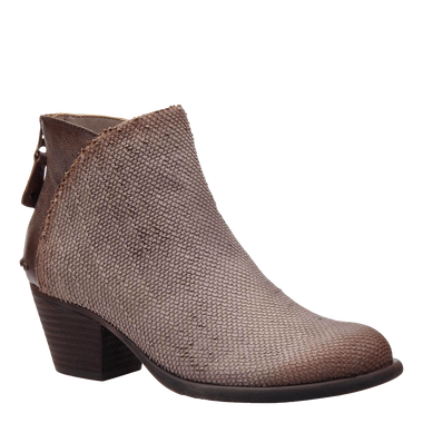 Women's OTBT | Compass Western Style Ankle Bootie | Dark Taupe