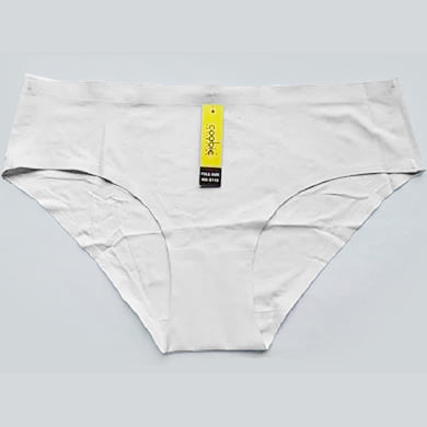 Women's Coobie | Smooth Edge Nylon Blend Underpants | White