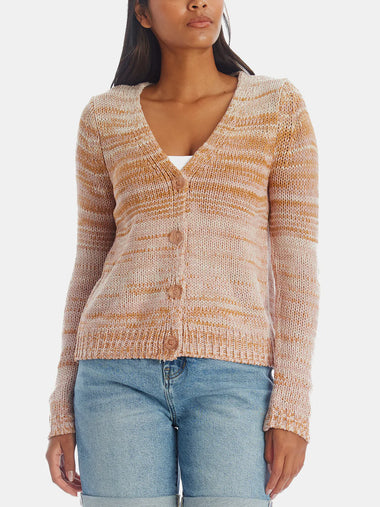 Women's 525 America | Ombre Cardigan Sweater | Cream Multi