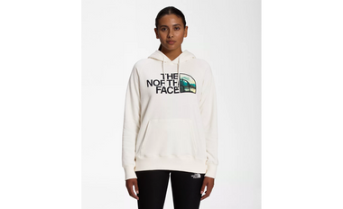 Women's The North Face | Half Dome Pullover Hoodie | Garden White