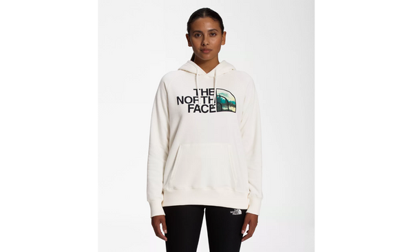 Women's The North Face | Half Dome Pullover Hoodie | Garden White