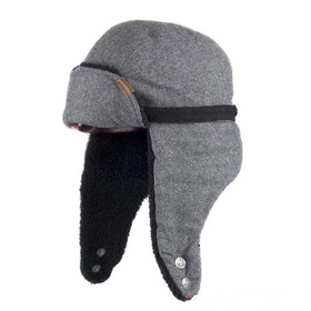 Women's Kangol | Rain Tweed Trapper Cap | Grey
