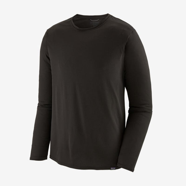 Men's Patagonia | Long Sleeve Capilene Cool Daily Shirt | Black
