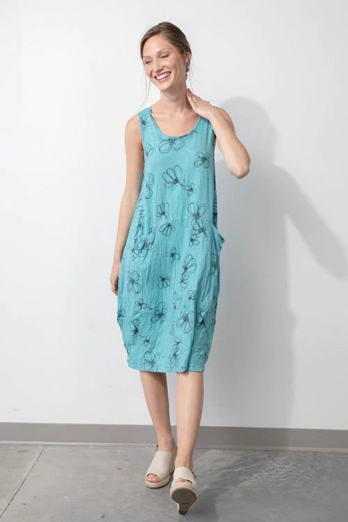 Women s Habitat Liv Hidden Pocket Dress Calypso F.L. CROOKS.COM