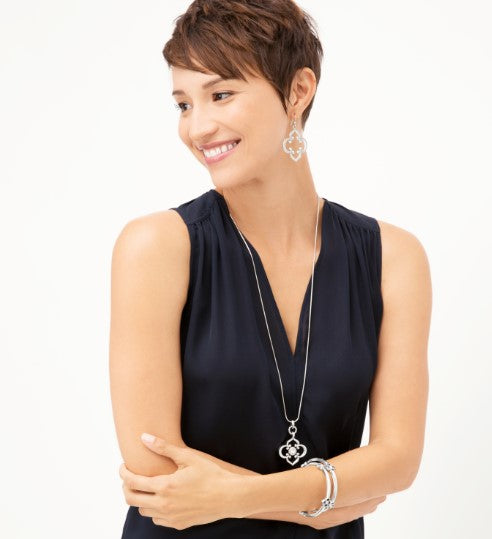 Women's Brighton | Toledo Statement Earrings | Silver