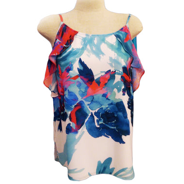 Women's Joseph Ribkoff | Style 182628 Top | White with Multi Colors