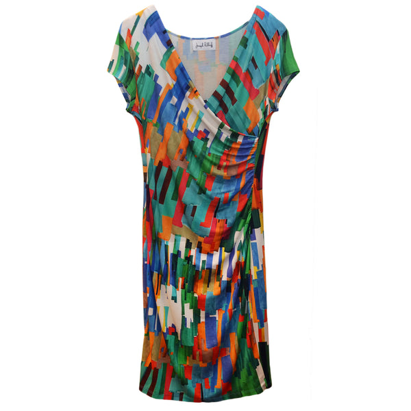 Women's Joseph Ribkoff | Style 182578 Dress | Multi Color-FLCrooks.com