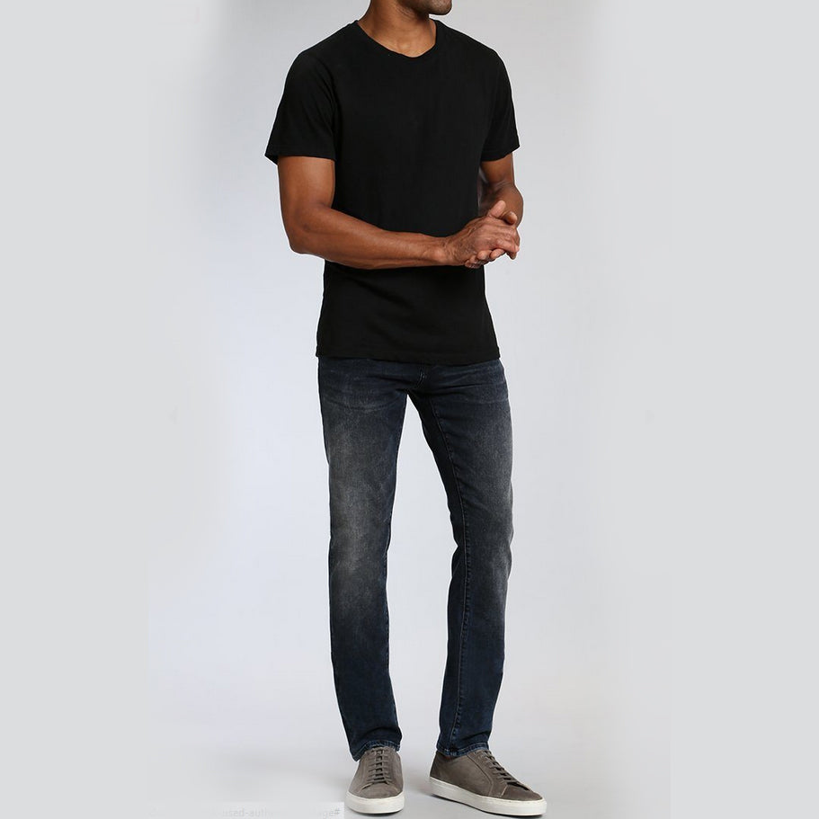 Mavi Men's Basic Crew Neck T-Shirt In Black