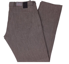 Men's Alberto Ceramica | Stone | Modern Fit | Brown Melange | 549 - FL Crooks