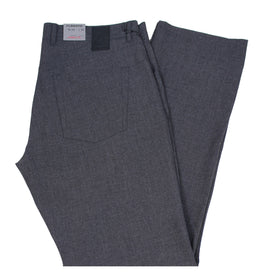 Men's Alberto Ceramica | Stone | Modern Fit | Medium Grey - FL Crooks