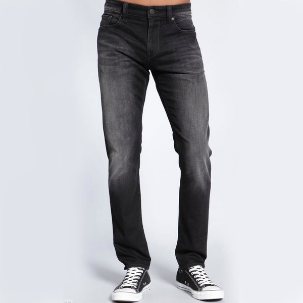 Men's Mavi | Jake  | Slim Leg Jeans | Black Brushed Italy - FL Crooks