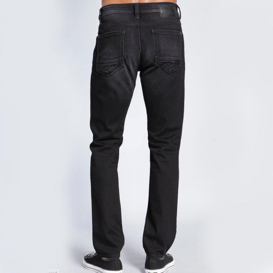 Buy Seven For Allmankind Men Black Slimmy Tapered Luxe Performance Plus  Jeans for Men Online | The Collective