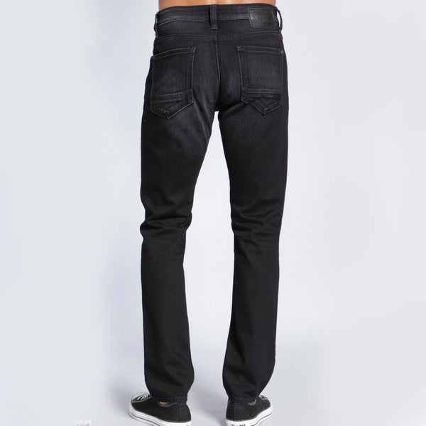Men's Mavi | Jake  | Slim Leg Jeans | Black Brushed Italy - FL Crooks