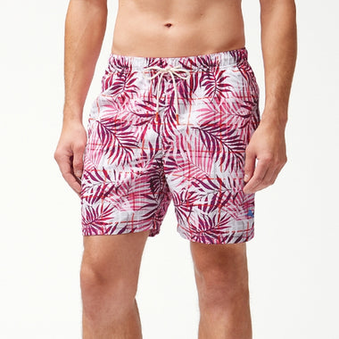Men's Tommy Bahama | Naples Terraba Terrace Board Shorts | Plum Raisin