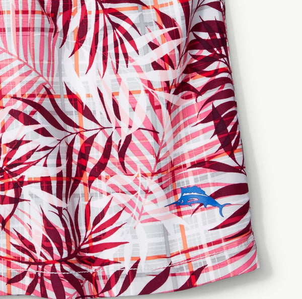 Men's Tommy Bahama | Naples Terraba Terrace Board Shorts | Plum Raisin