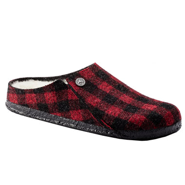 Women's Birkenstock | Zerrmatt Rivet Slippers | Plaid Red