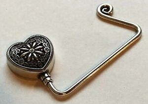 Women's Brighton | Heart On the Hook Handbag Hook | Silver