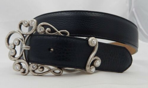 Women's Brighton | Sterling Lace Belt | Black