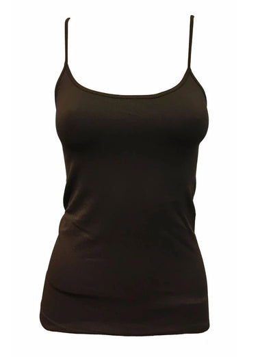 Women's Sugar Lips | Basic Seamless Camisole | Deep Chocolate
