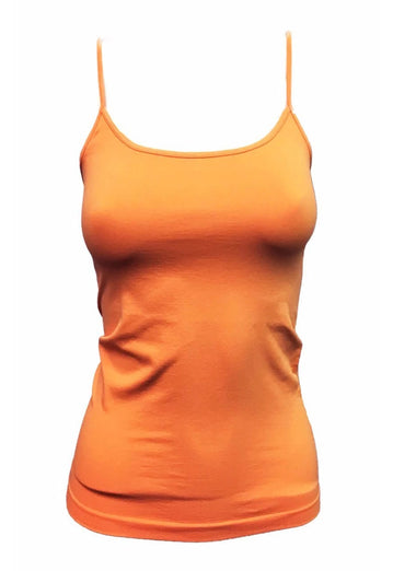 Women's Sugar Lips | Basic Seamless Camisole | Tangerine