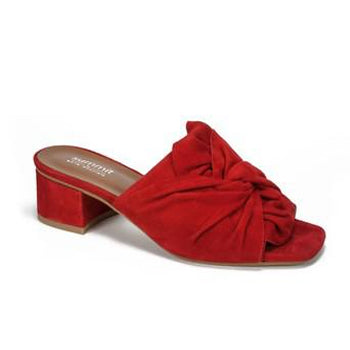 Women's Summit  | Noelle Classic Open Toe Mule Shoe | Red Velvet
